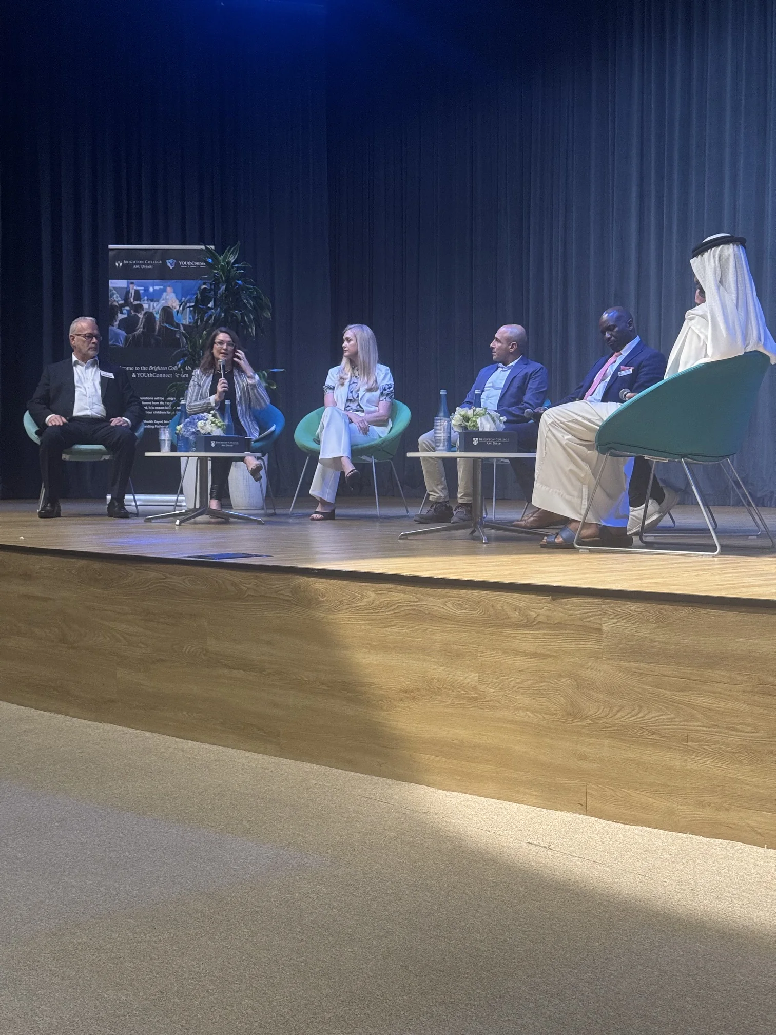 A panel discussion at the previous YOUthConnect forum.