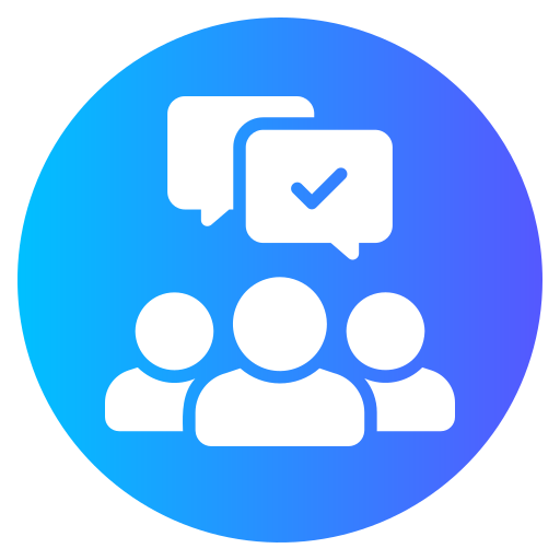 Handshake illustration representing community engagement